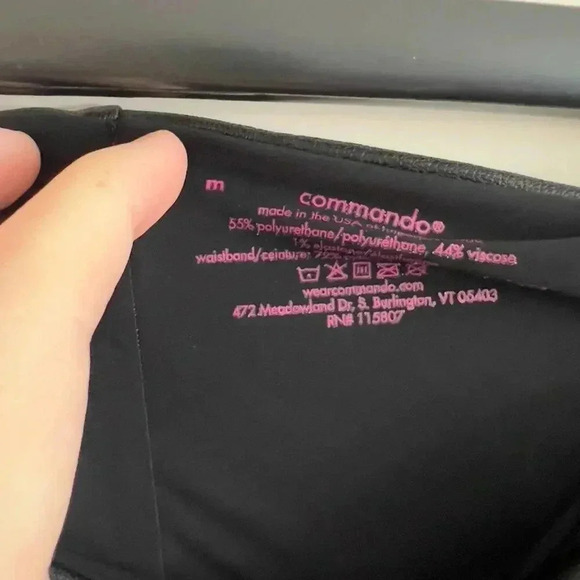 785 Commando Faux Leather Leggings Size Medium Color Black - Picture 3 of 5